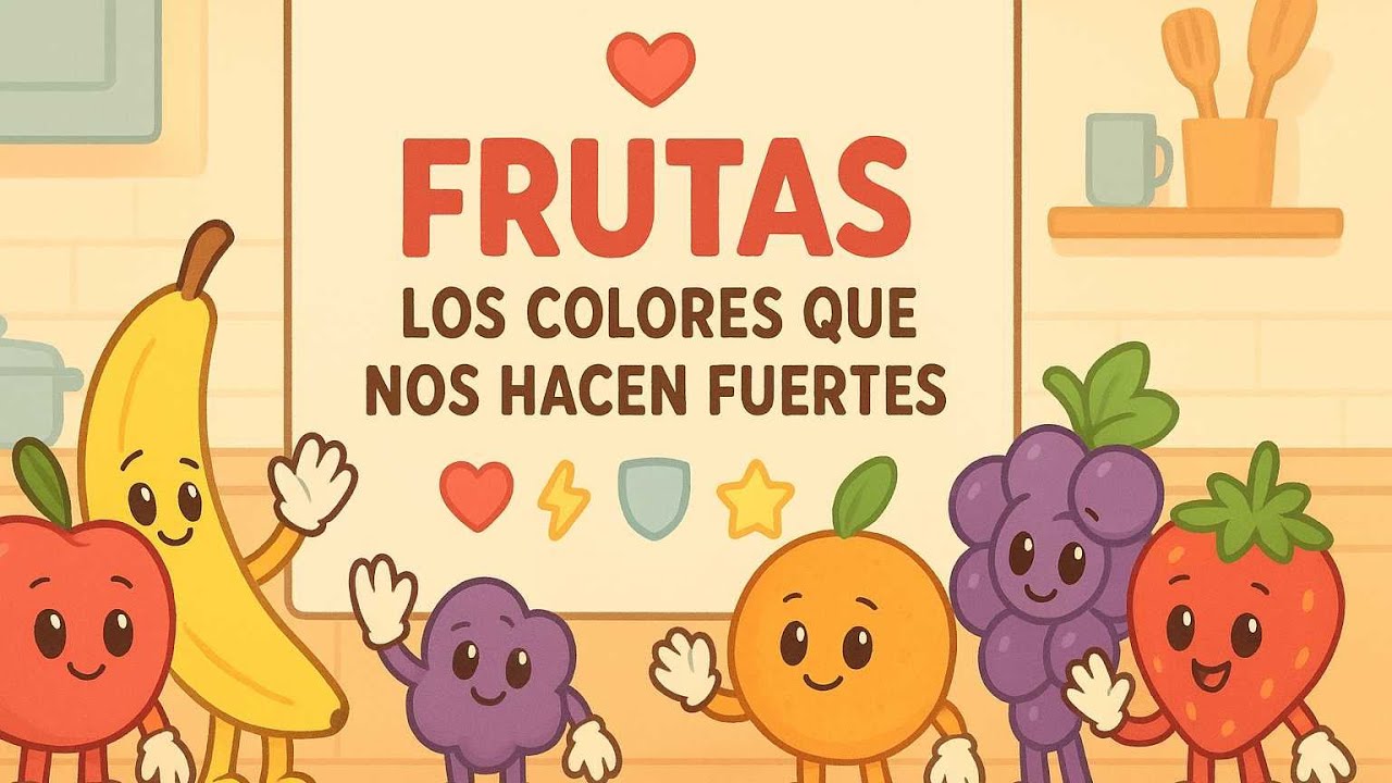 🍎 Las Frutas: Los Colores que Alimentan | Aprende Alimentación Saludable