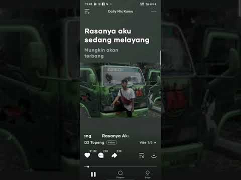 rasanya aku sedang melayang dj topeng