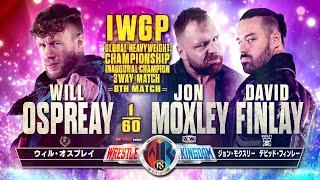 新日本プロレス×haraKIRIシルバーリングIWGPヘビー級王座モチーフ19号 YouTube