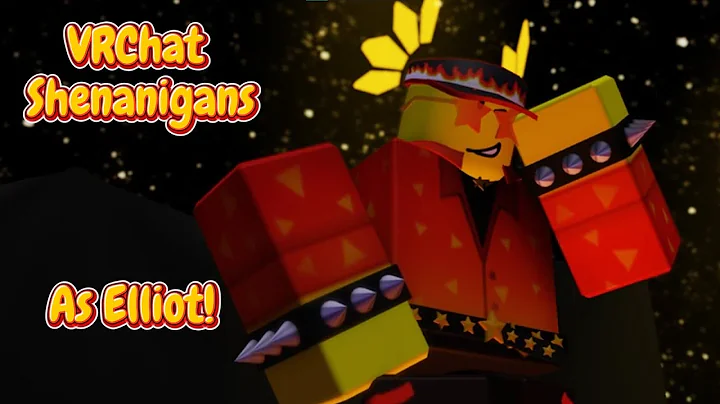 ELLIOT WITNESSES THE CHAOS WE CALL VRCHAT! (VRChat Roblox Forsaken Shenanigans!)