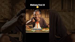 ASMR mukbang makan nasi goreng lava #googleveo3 #ai #asmr