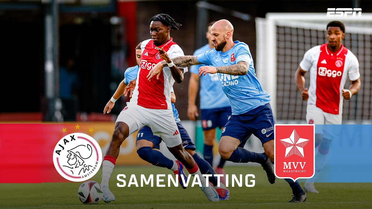 PAAL GERAAKT in de BLESSURETIJD! 😮⏳ | Samenvatting Jong Ajax - MVV Maastricht