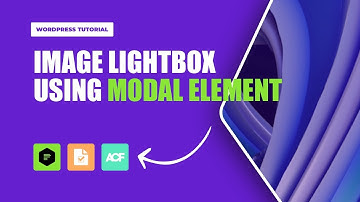 Image lightbox for your ACF Galleries - Cornerstone Modal Element