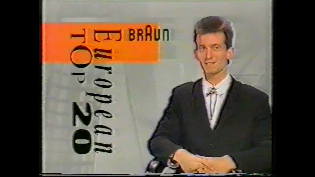 MTV Europe - fragment European Top 20 (11/18.02.1989)