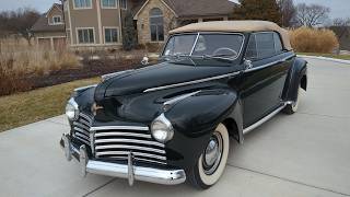 1941 Chrysler Windsor 2 Door Convertible