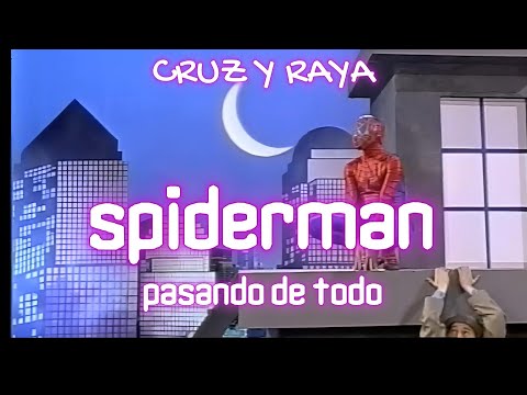 "Spiderman pasota" Cruz y Raya. Juan Muñoz Cómico
