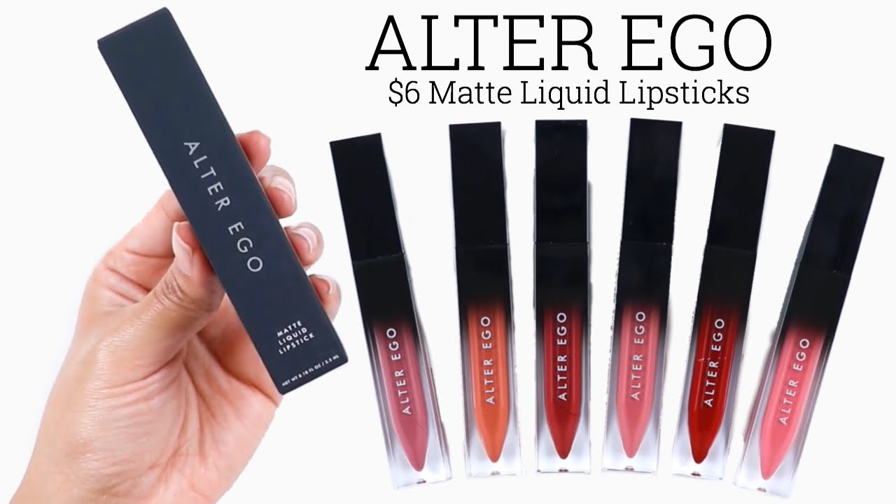 New Alter Ego Mattel Liquid Lipsticks Review + Swatches