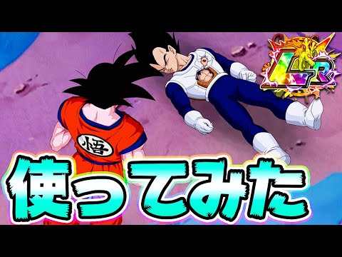 【ドッカンバトル】こっちも変態！LRベジータ/悟空を使ってみた【Dragon Ball Z Dokkan Battle】