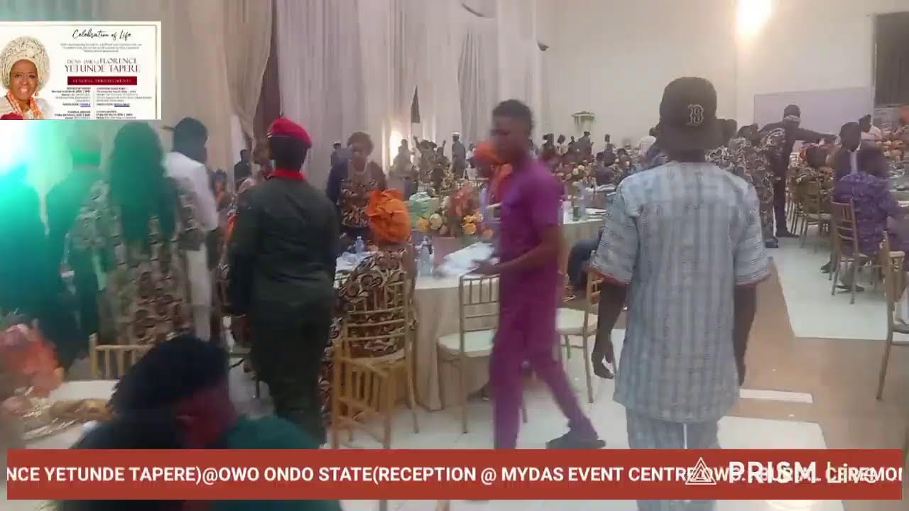 BURIAL CEREMONY OF OUR BELOVED MOTHER,GRAND MOTHER,(DCNS-MRS FLORENCE YETUNDE TAPER