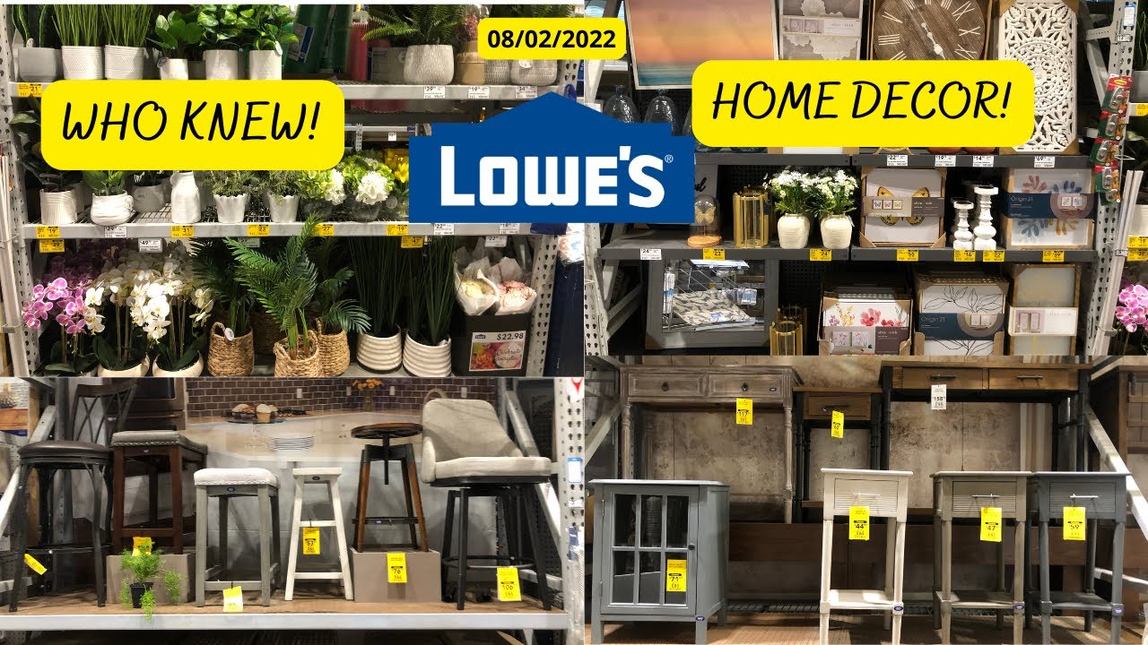 ❤️Lowes Home Decor | Shop With Me #lowes2022 ...