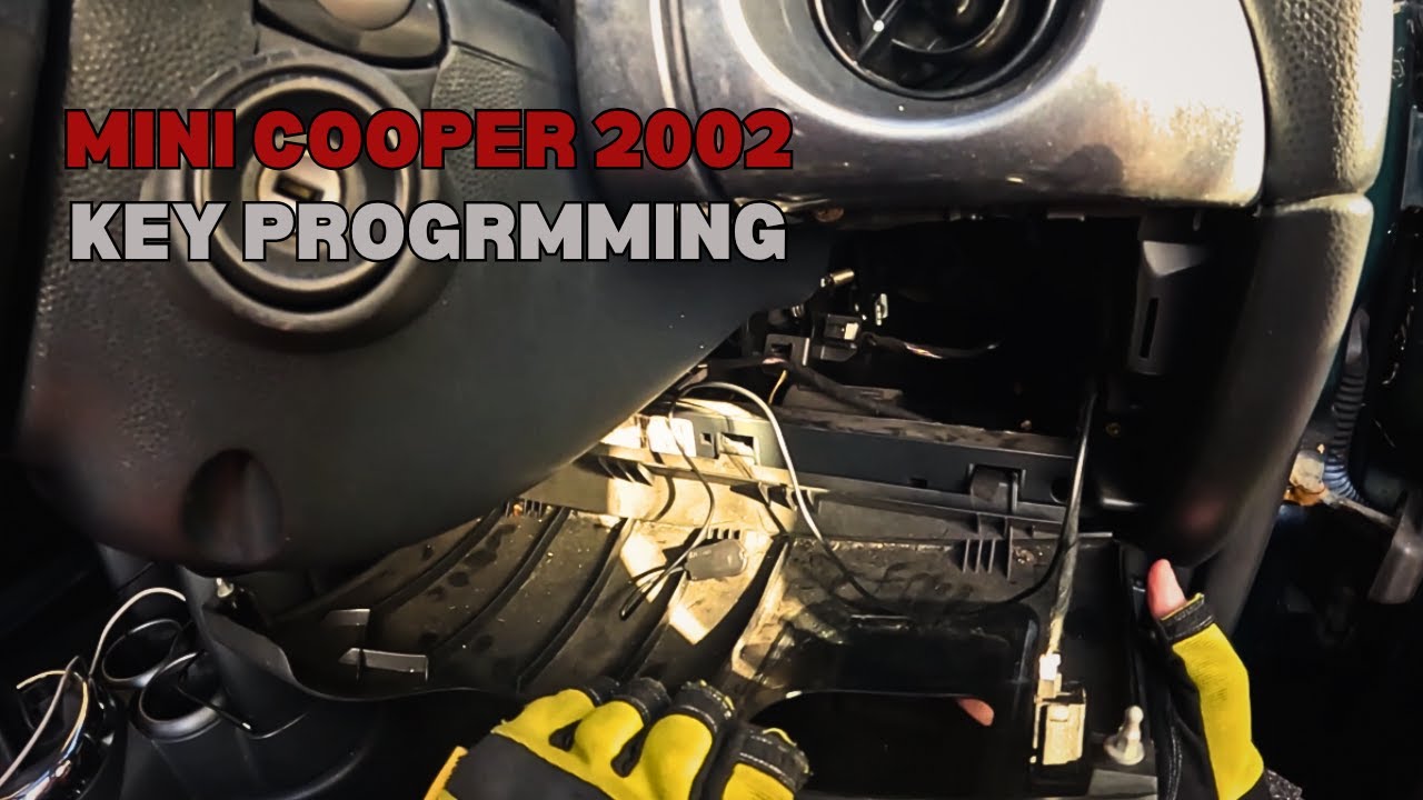 MINI COOPER 2002 KEY PROGRAMMING PROCESS
