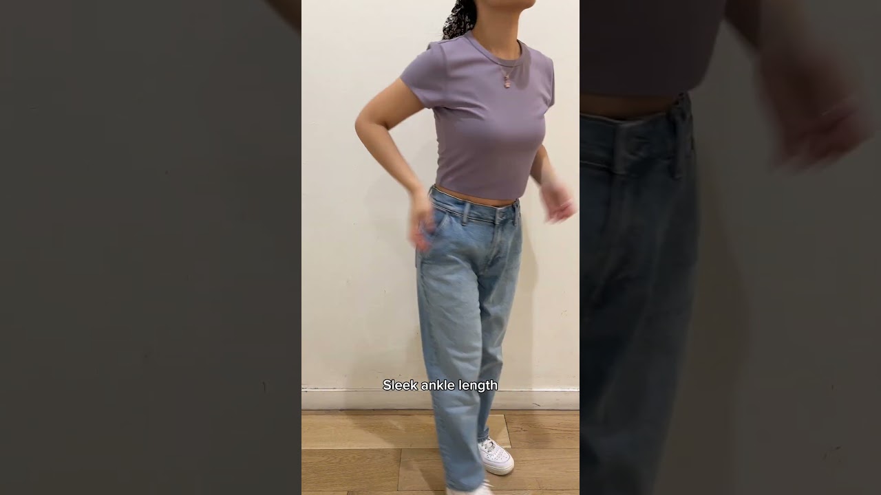 Back In Stock: Wide Fit Relaxed Ankle Jeans