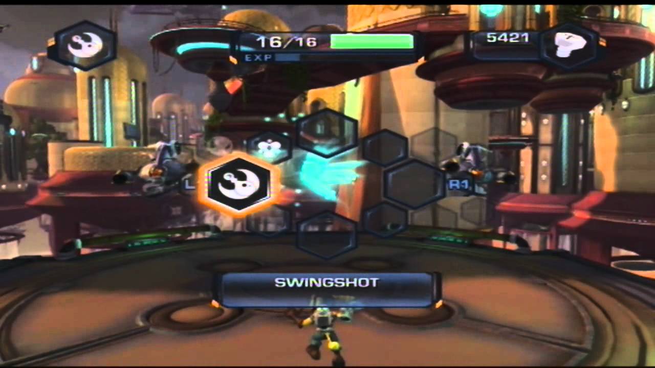 Ratchet & Clank Tools of Destruction HD Walkthrough (+ All Gold bolts