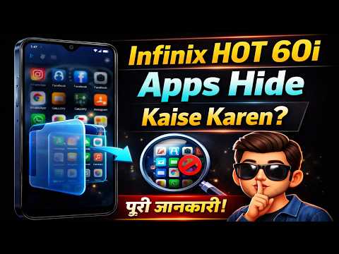 How To Apps Hide in Infinix Hot 60i 5g / Infinix Hot 60i 5g Apps Kaise Chupaye ? Apps Hide Settings