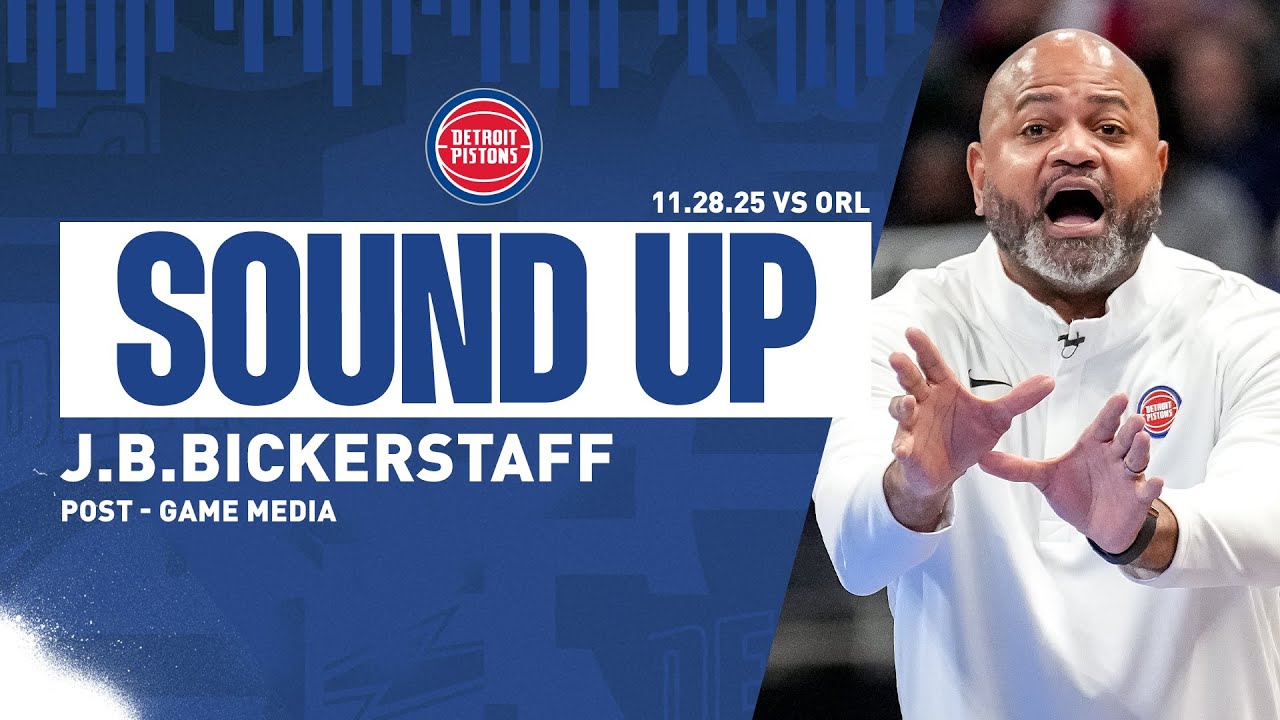 Post-Game Press Conference: J.B. Bickerstaff | Pistons vs. Magic | 11.28.2025