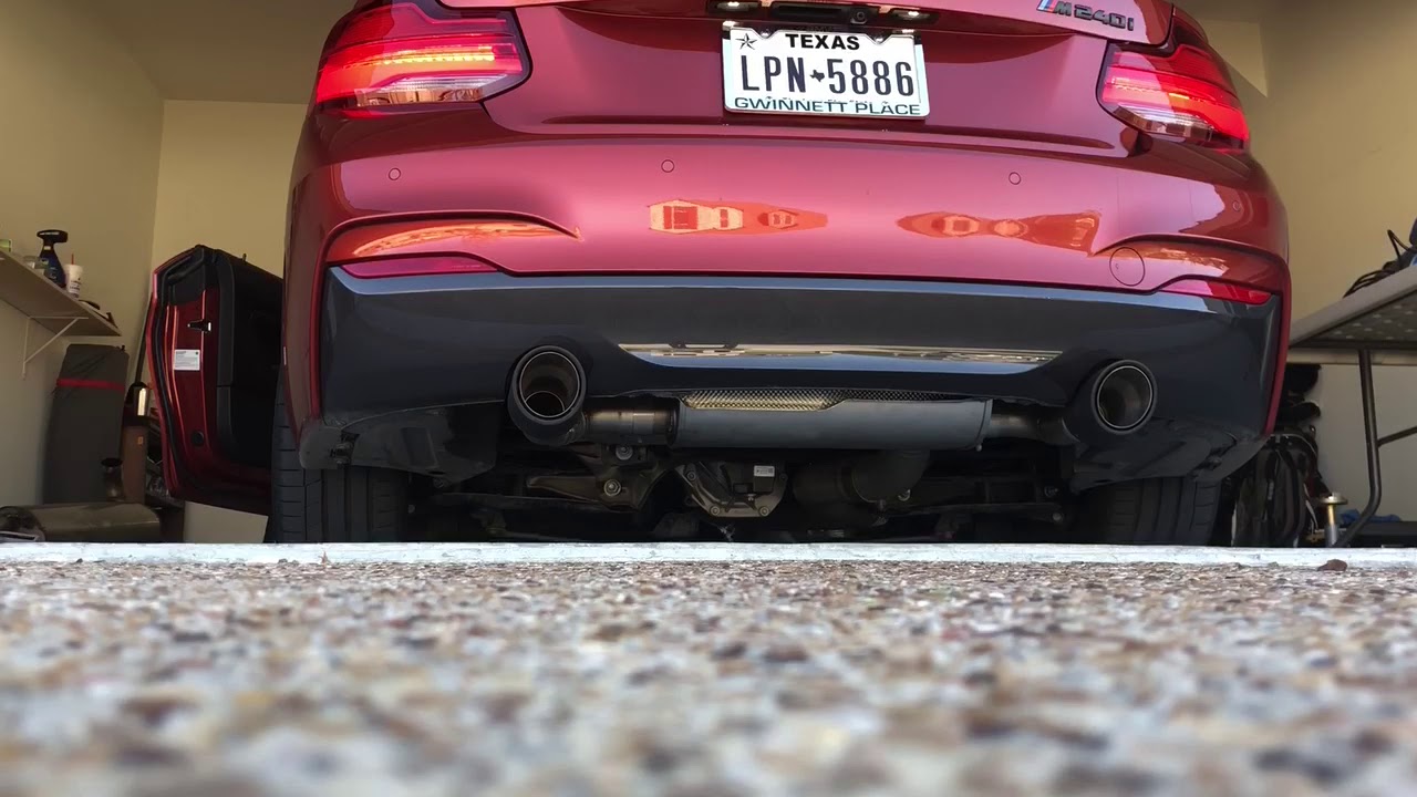 B58 F22 M240i with Dinan intake and Remus Exhaust