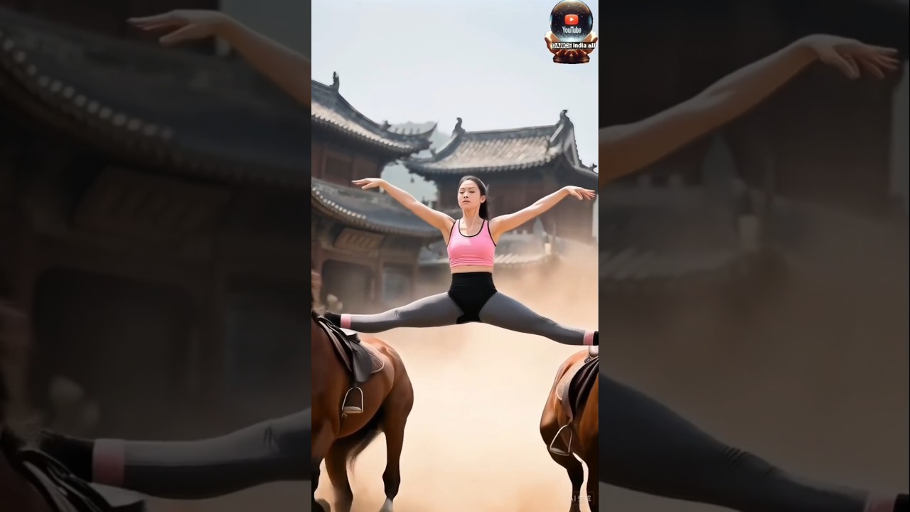 ..😯)Girl’s Amazing Horse Circus Act 🤯 