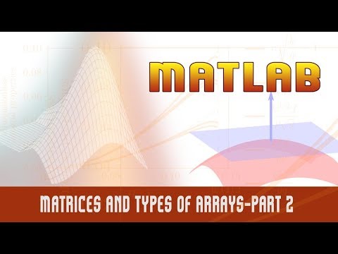 13. | Matrices and Types of Arrays - Part 2 | Cell Arrays | - MATLAB