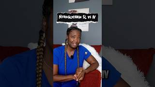 When to give nitro as an ICU Nurse