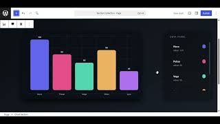 Section Collection Plugin For WordPress - Chart Section