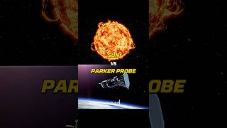 Sun vs Parker Solar Probe ☠️🥵 | First Object To Touch The Sun #space #earth #universe #solarsystem