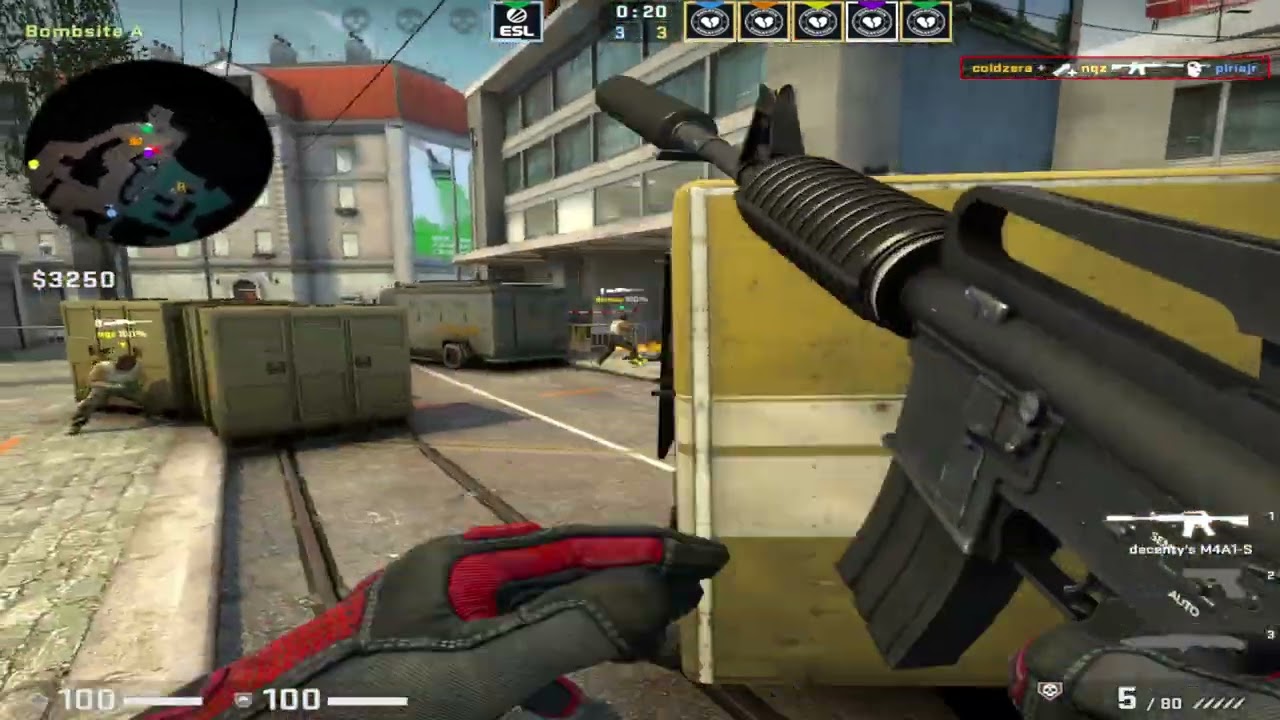 CSGO POV 00NATION coldzera (15/10) vs O PLANO (overpass) @ IEM Brazil 2023 SA Closed Qualifier