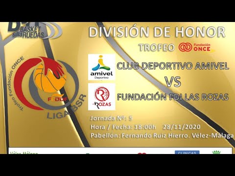 BSR: 5ª JORNADA. CLUB DEPORTIVO AMIVEL VS FUNDACIÓN FDI LAS ROZAS