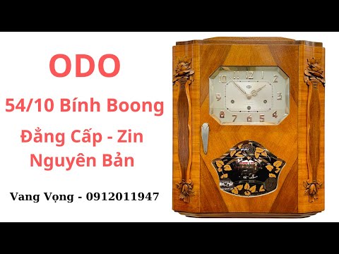 ĐỒNG HỒ CỔ ODO 54/10 BÍNH BOONG THÙNG NU HOA HỒNG ĐẲNG CẤP