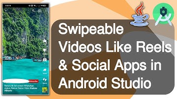 Swipeable Videos Like Reels & Social Apps ViewPager2 Android Studio Tutorial 2022 | Bangla