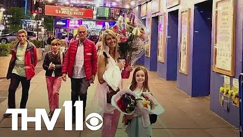 Arkansas girl makes Broadway debut alongside Hugh ...