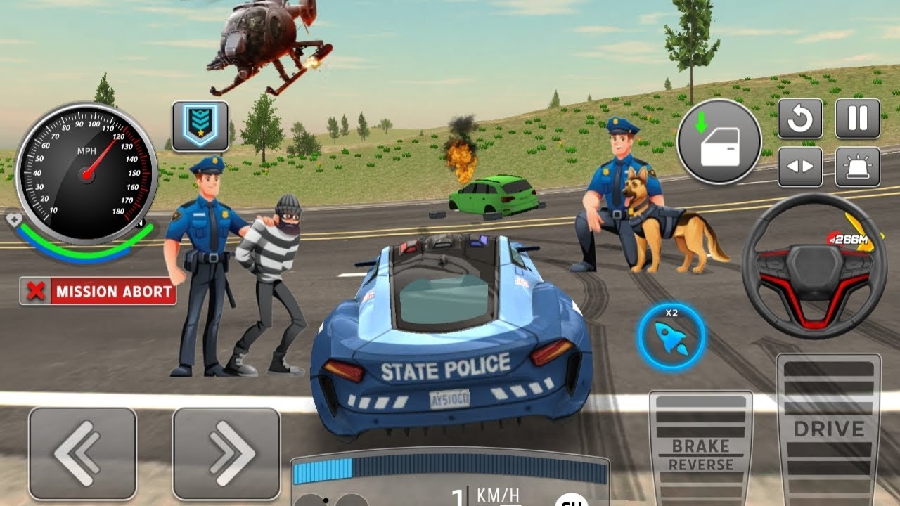 Real Cop Chase Simulator | 3D Driving GamePolice Car Racing & Chase | Simulator Gameplay
