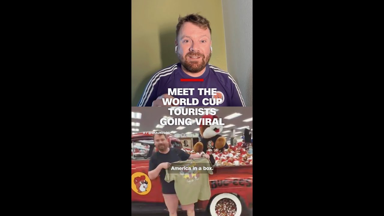 Meet the World Cup tourists going viral Meet the World Cup tourists going viral