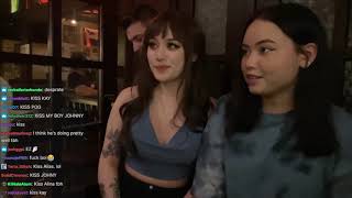 Jadeyahn Gives Her Friendaliasal A Friendly Kiss