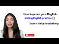 Learn English,2 मिनट मे याद होने words important vocabulary English practice practice,Impove English