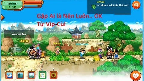 Ngọc Rồng Online - Cầm nick Td Đi Pk Đột Sát Dân làng ..♥Ai Bật Cờ Là Pem ♥(Seri Nick Cùi Bắp)