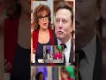 Elon Musk demands $70,000,0000 in damages, suing Joy Behar and The View for defamation