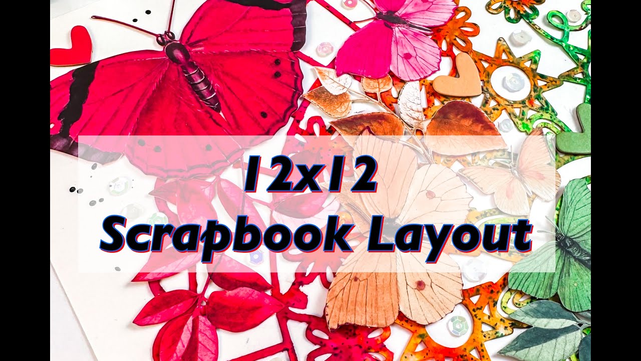 12x12 Scrapbook Layout 