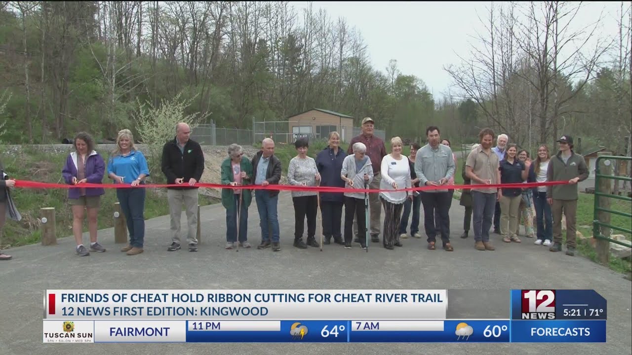 Cheat River Rail-Trail open for recreation in Kingwood
