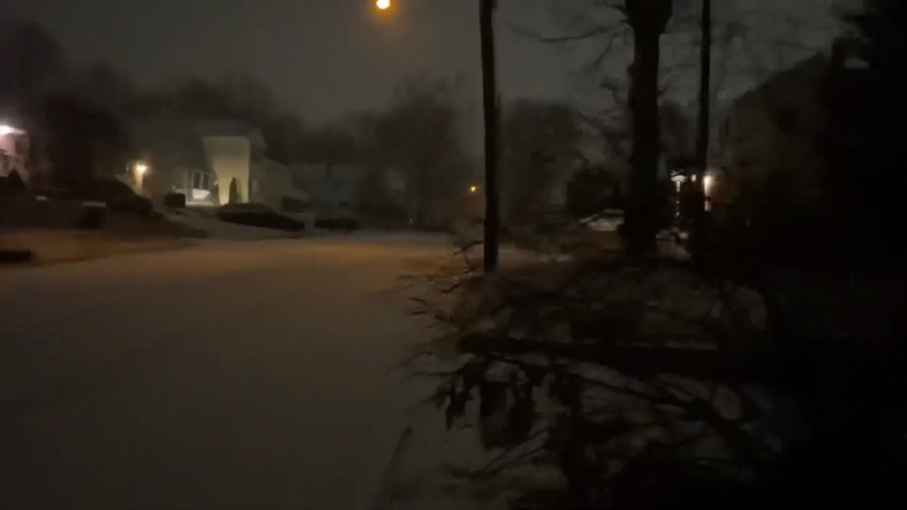 January 31st / February 12 2021 snowstorm of New Jersey part 3 YouTube