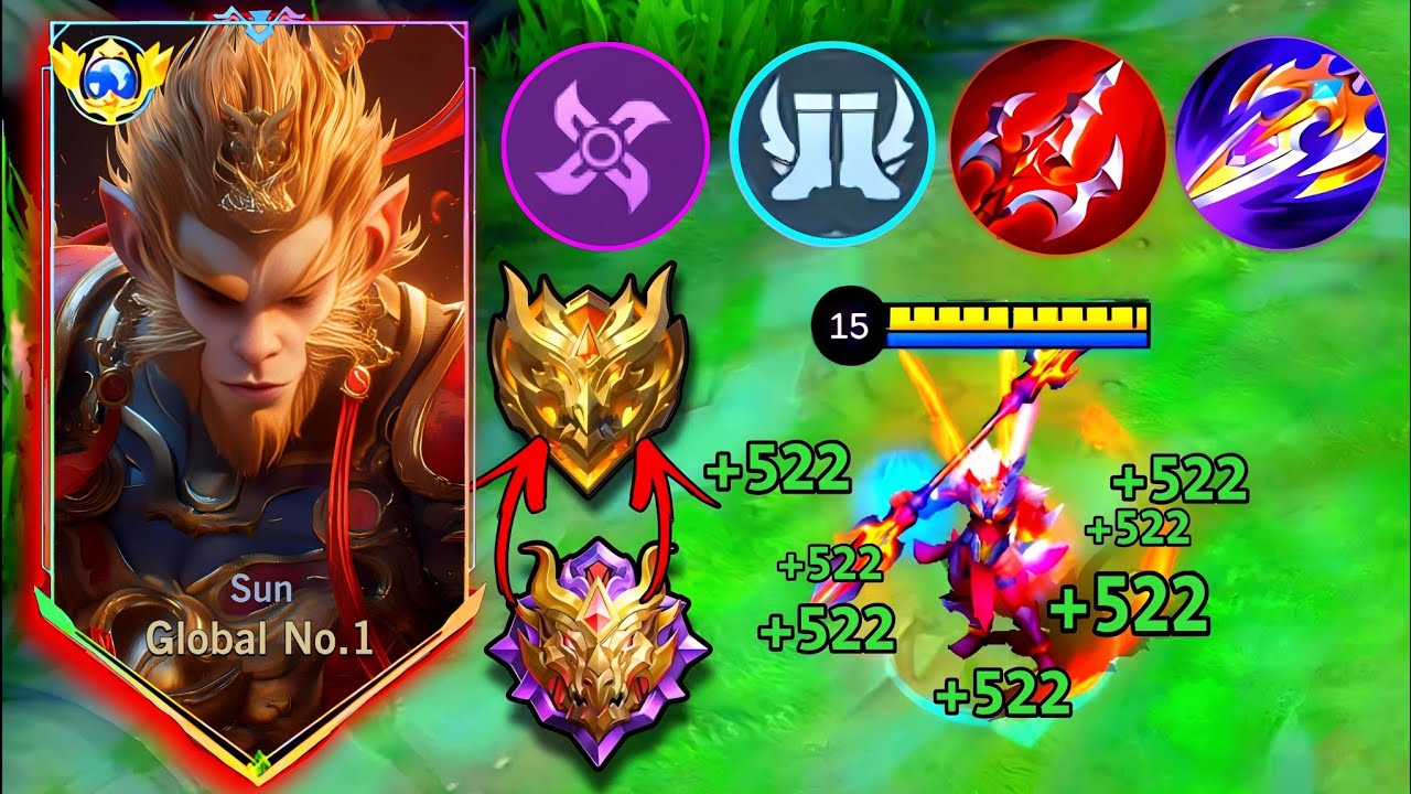 SUN BEST GUIDE TO RANK UP FASTER IN 2025!? (recommended build and emblem)