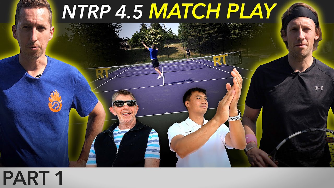 Ian vs the TWEENER ADDICT - NTRP 4.5 Match Play (Part 1)