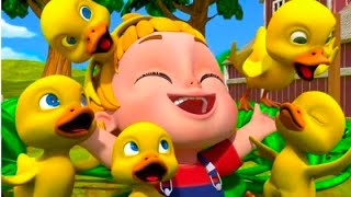 Download Lagu Baby Cartoon Songs  Five Little Duck Song #BoBoBerry #NurseryRhyme #Baby #Ducks #Kidsong