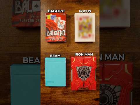 Shuffling 4 Viral Decks of Cards! 😮 #shorts #fyp #viralvid #cards #shuffles #pov #cards #asmr