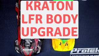 Comparing Arrma Kraton body to MBXT LFR Body