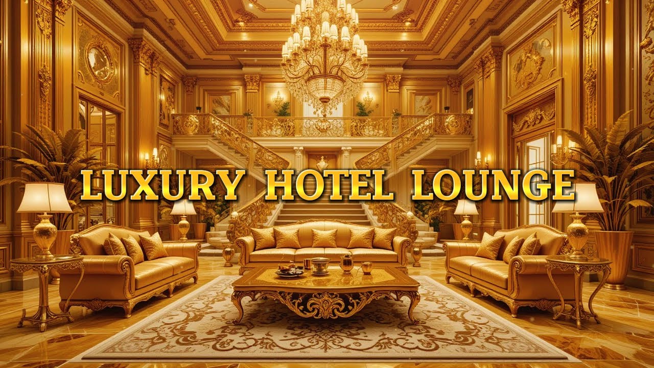 Relaxing Ethereal Jazz 🎷 Luxury Hotel Lobby Saxophone Music for ...