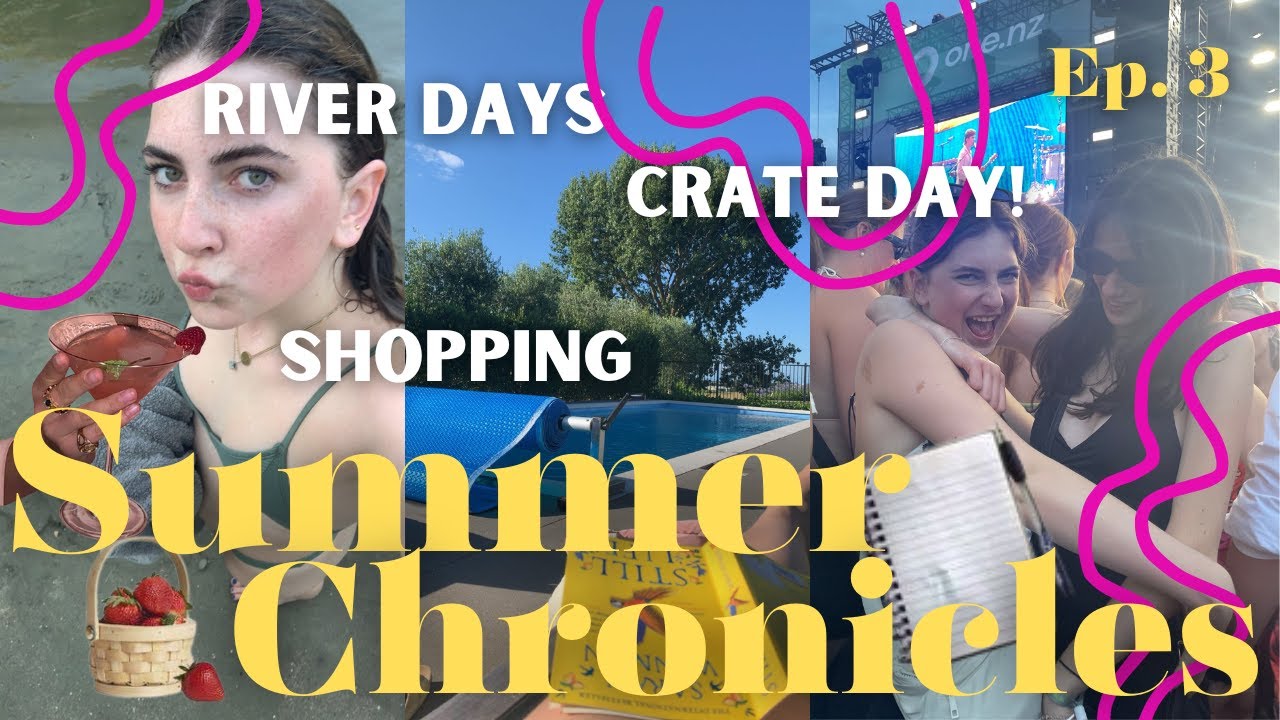 Summer Chronicles👒 | Ep 3 - Crate day, river activities & shopping!!!
