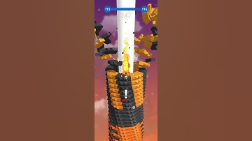 😂🤣 Stack ball 3d | LEVELI 115 se 116 😂🤣 #gaming #games #shortsfeed #stackball #stackball3d