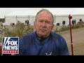 President George W. Bush goes one-on-one with Dana Perino