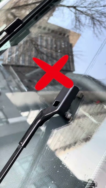 Why are the windshield wipers making strange noises?#driving #tips #