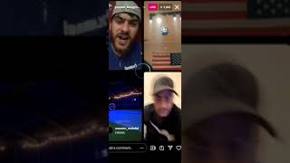 الايف الأسطوري لمين خليفة VS قشيحة 😂😂🇺🇲🇺🇲